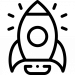 Icon Rakete startet