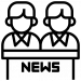 Icon Pressesprecher Nachrichten